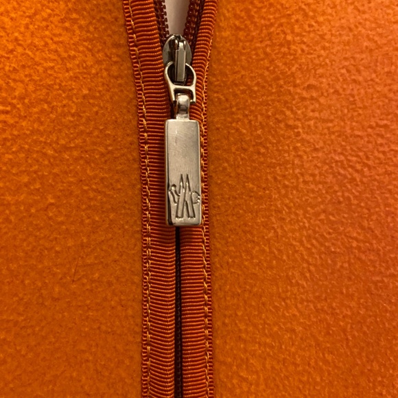 Moncler Orange Fleece Jacket - Picture 3 of 3